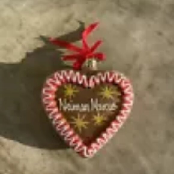 NEIMAN MARCUS Christmas Collectible 2010 GLASS ORNAMENT Tree Decoration - Picture 5 of 16